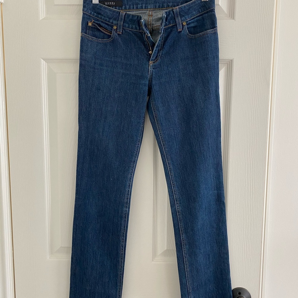 Gucci straight leg jeans